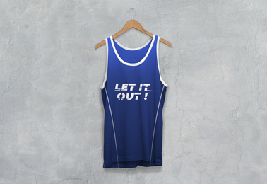 Askıdaki Sporcu Atletinin Önden Görünüşü