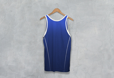 Askıdaki Sporcu Atletinin Arkadan Görünüşü