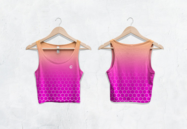 Kısa Atletin Önden ve Arkadan Görünüşü