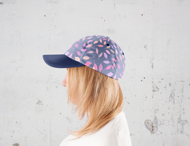Girl Wearing Cap Side View