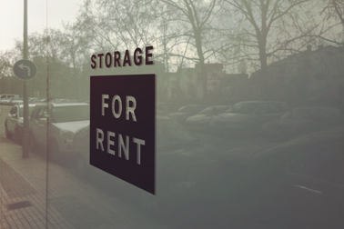 For Rent Signage on a Window 