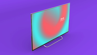 Smart TV Top Left Side View