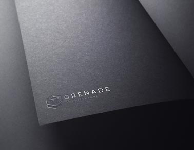 Logo on the Bottom Left Part of Paper