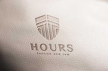 Logo on Beige Leather
