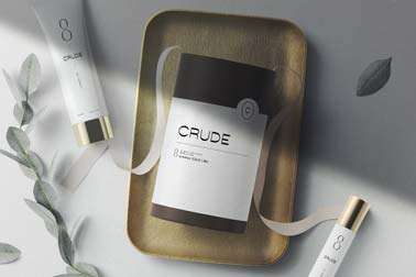 Skincare Products with Their Packaging