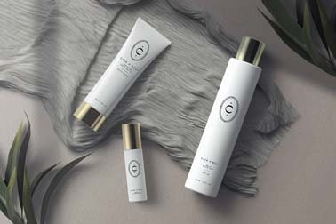 Cosmetic Tube with Big and Small Containers 