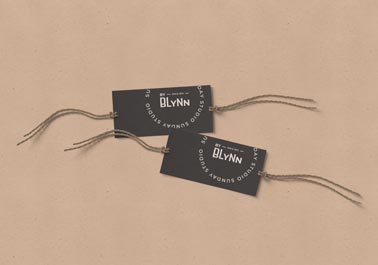 Two Similar Swing Tags