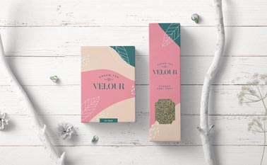 Square and Vertical Tea Packaging Boxes