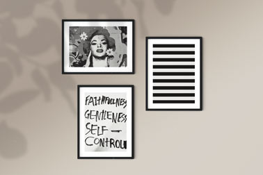 Vertical and Horizontal Wall Frames