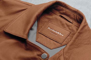 Label on a Leather Jacket