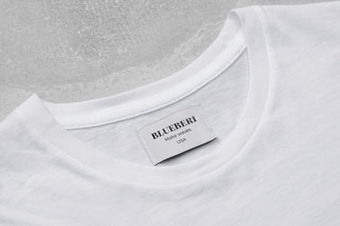 Label on a Sweatshirt