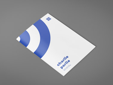 Closed Booklet on a Gray Surface