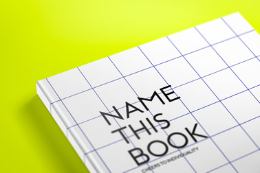 Slim Hardcover Book Top Left Part