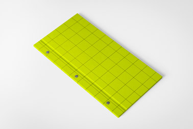 Long Slim Book Tilted to the Left