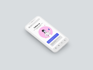 Clay iPhone Lying on a Gray Surface