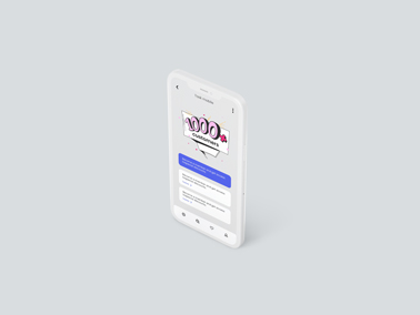 Standing Clay iPhone Top Right Side View