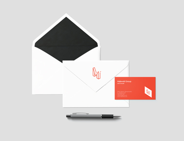 Open and Closed Envelopes with a Business Card