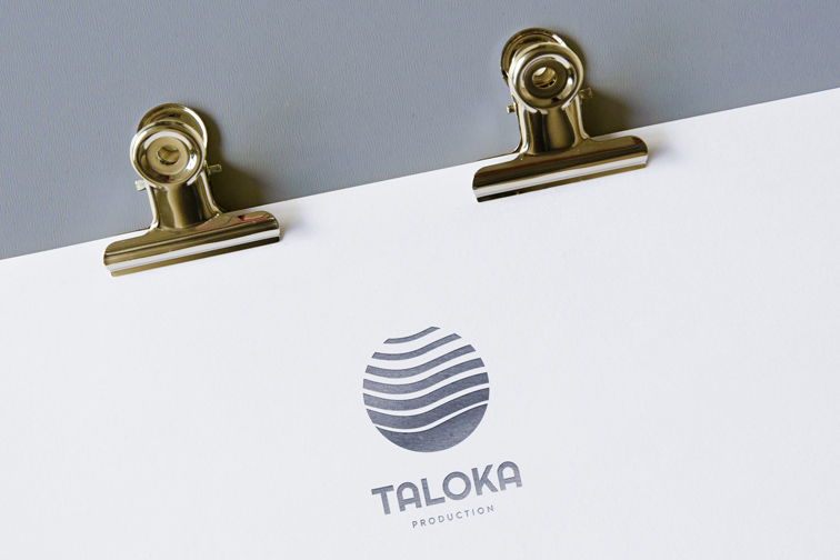 Logo on a Paper with Clips