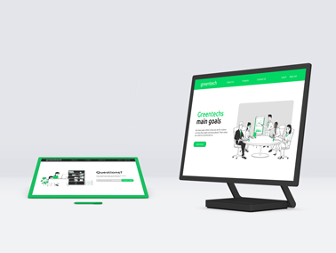 Two Microsoft Surfaces, One with a Stand