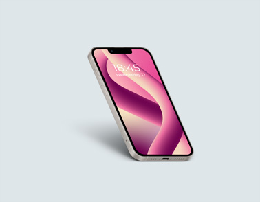 iPhone 13 Left Low Angle View