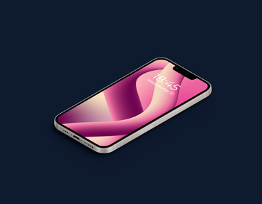 Lying iPhone 13 Right Side View