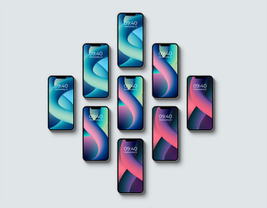 Multiple Straight iPhone 13 Models