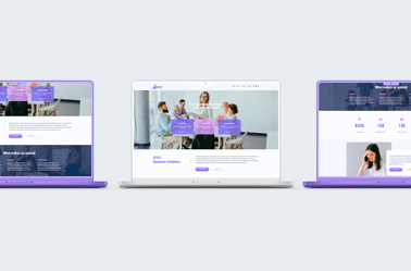 Three MacBook Pro 16 Laptops, one in Front View