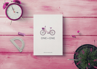 A Notebook on a Wooden Surface