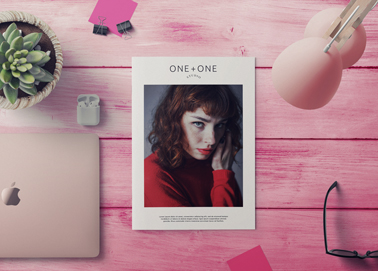 A Photography Journal on a Wooden Surface