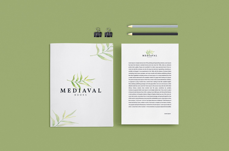 Paper Stack and Stationery