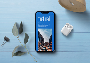 iPhone avec Airpods, vue en plongée