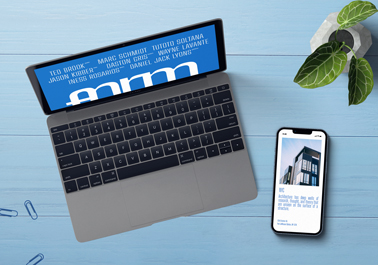 iPhone et MacBook, vue du haut