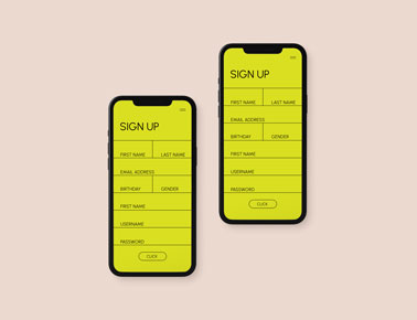 Two Clay iPhone 12 Pros on a Beige Surface