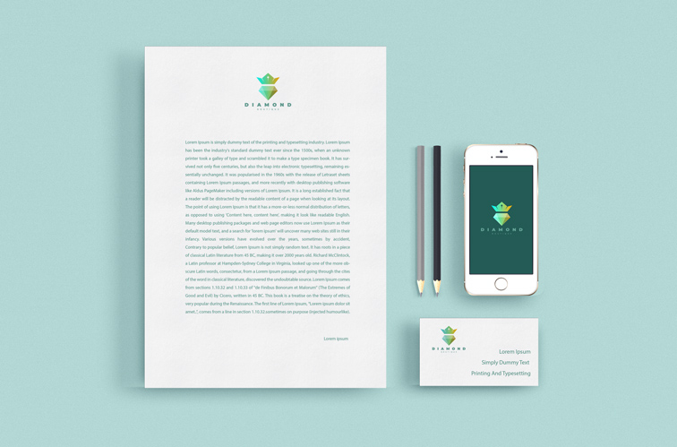 Business Card, a Flyer, and a Smartphone