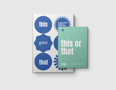 Two Hardcover Books in Different Sizes