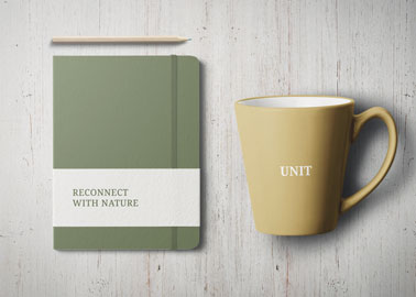 Notebook, Coffee Cup and a Pencil