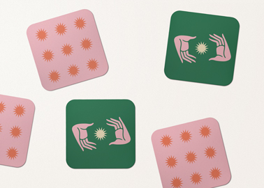 Три подставки, вид под высоким углом