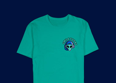 Short Sleeve T-shirt Closeup Front View