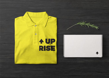 Polo Shirt With a Box and a Tree Branch