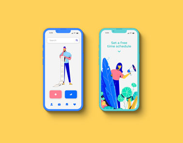 Two iPhone 13 Models Front View