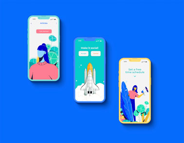 Three iPhone 13 Models Front View