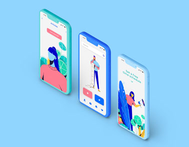 Three iPhone 13 Models Left Angle View