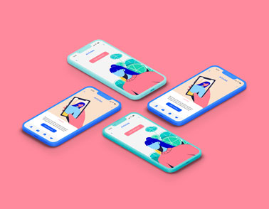 Four iPhone 13 Models From Different Angles 