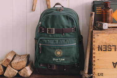 Camping Backpack on the House Floor