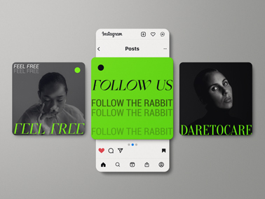 IG Postanzeige mit Karussell