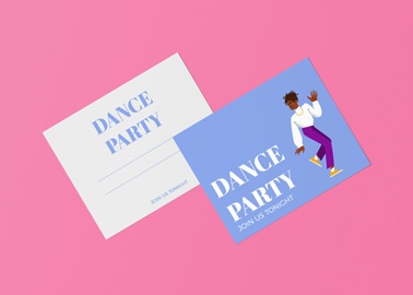 Invitation Front and Back Views