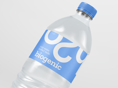 ペットボトル斜め上から見た図