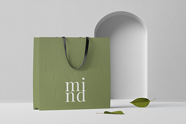 Embalagem de Papel Ecológico com Alça de Fita