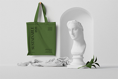 Embalagem Ecológica Pendurada na Parede