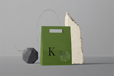 Embalagem de Papel Ecológico com Pegador